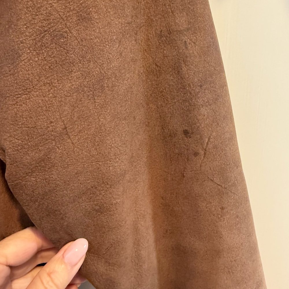 Vintage Unisex 90s Rock Creek Chocolate Brown Leather Jacket - Picture 3 of 11